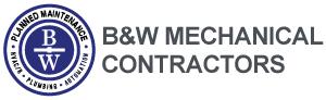 B&W Mechanical Contractors Logo